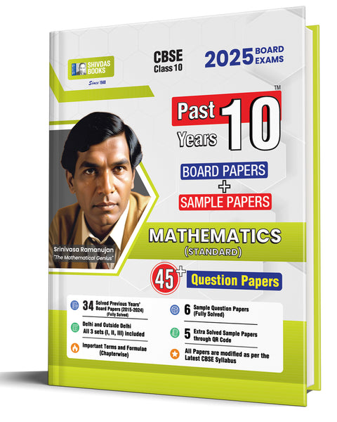 CBSE Class 10 Mathematics Standard Past 7 Years Board Papers And Sample ...