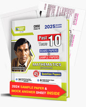 Shivdas CBSE Class 10 Past 10 Years Solved Papers (2015-2024) Fully Solved Mathematics Standard 10+ CBSE Sample Papers Delhi and OD All Sets (I,II,III) for 2025 Board Exams | Latest Syllabus