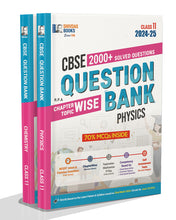 Shivdas CBSE Class 11 Physics | Chemistry (Pack of 2) Question Bank | Based on Latest NCERT | Intext & Exercise Solutions | Chapterwise Mock Papers for 2025 Exams